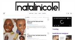 Desktop Screenshot of natalinicole.com